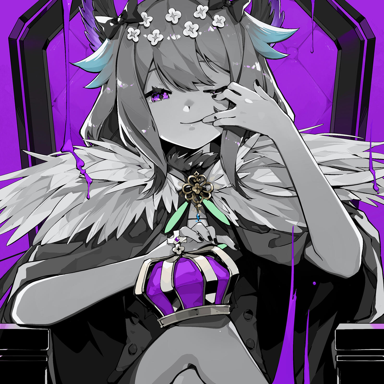 [work] Enna Alouette | 「King」 cover illustration