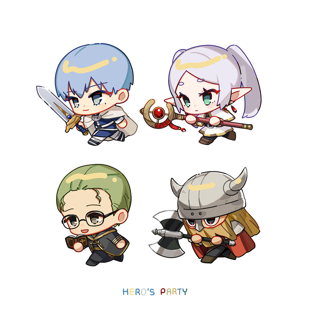Hero party | Frieren Fanart