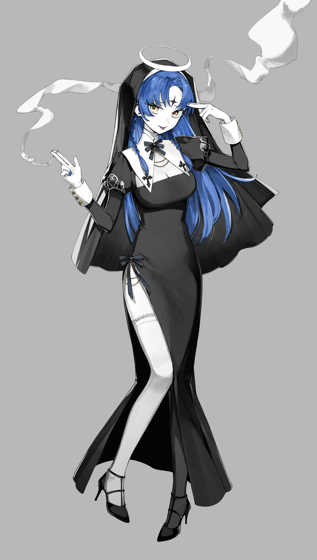 Commission for Bari (@bariloaf) 「神っぽいな」cover art