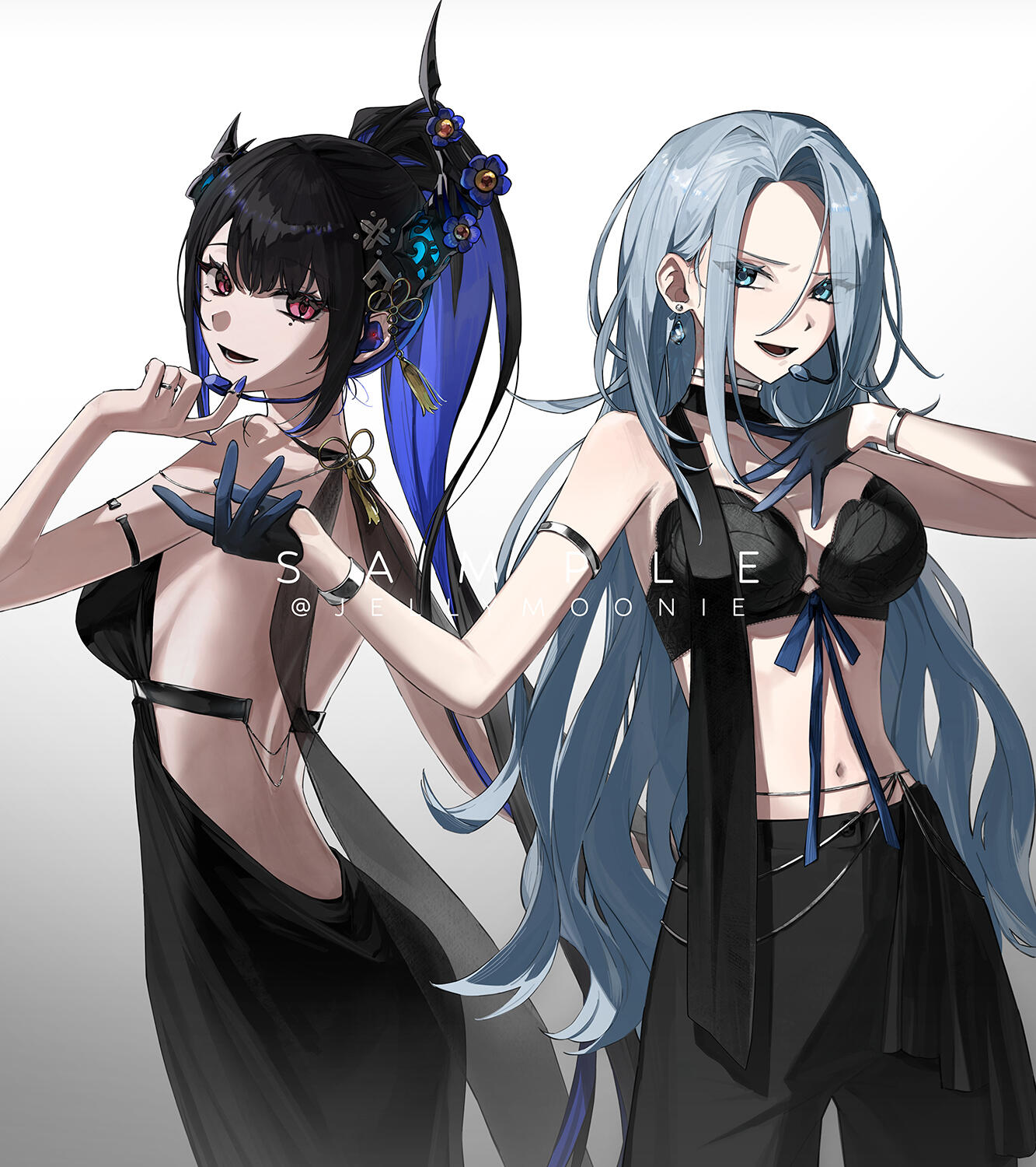 [work] AmaLee &amp; Nerissa | 「Blink Gone」cover art