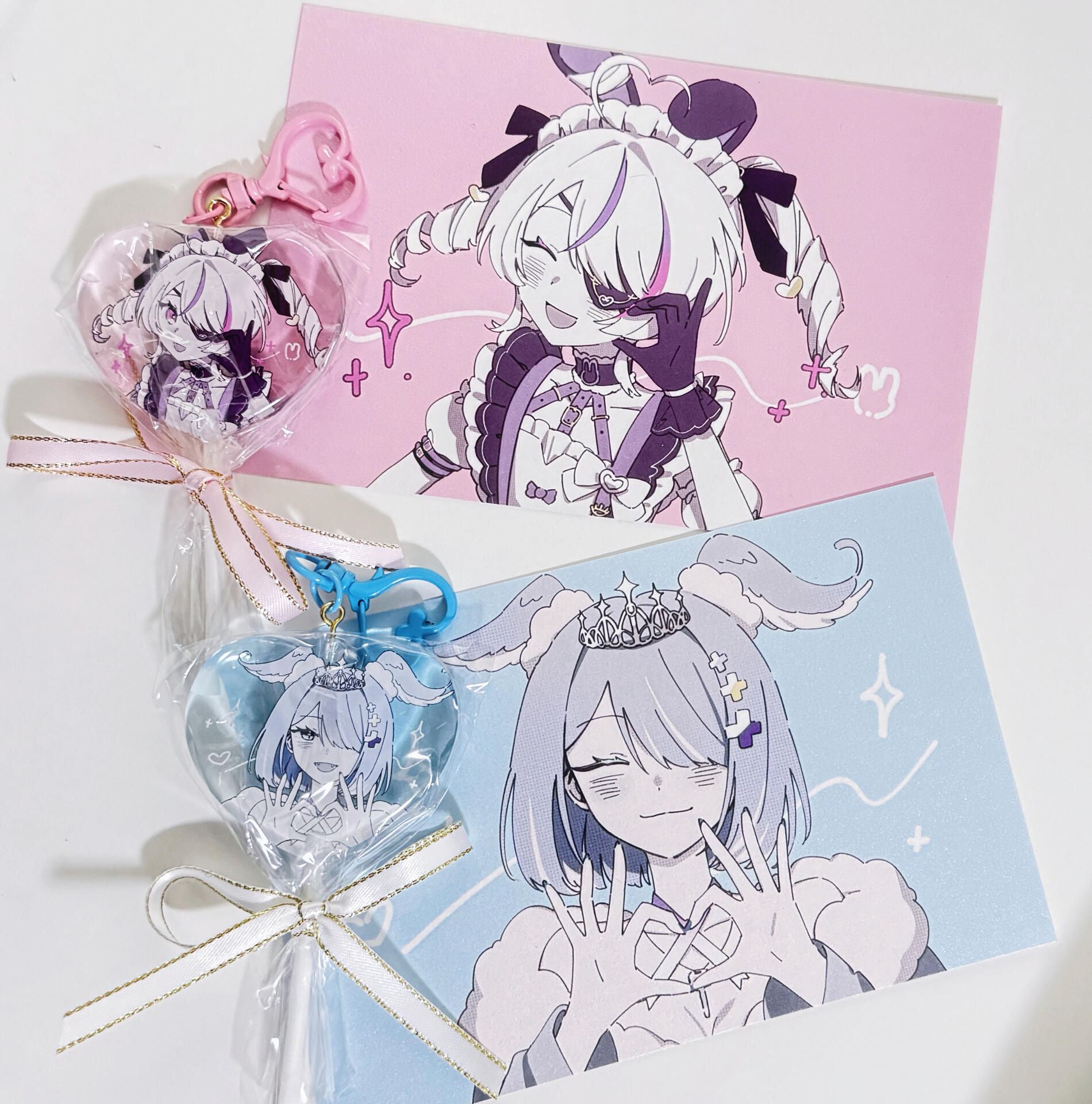 Maririn & Ewiwa acrylic charm and prints