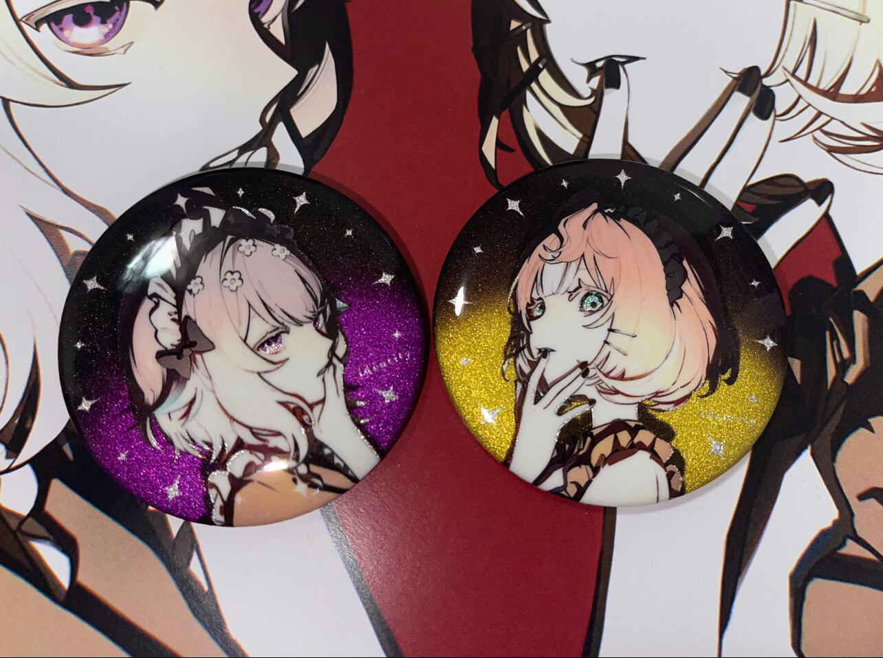 ENNA & MILLIE enamel pin