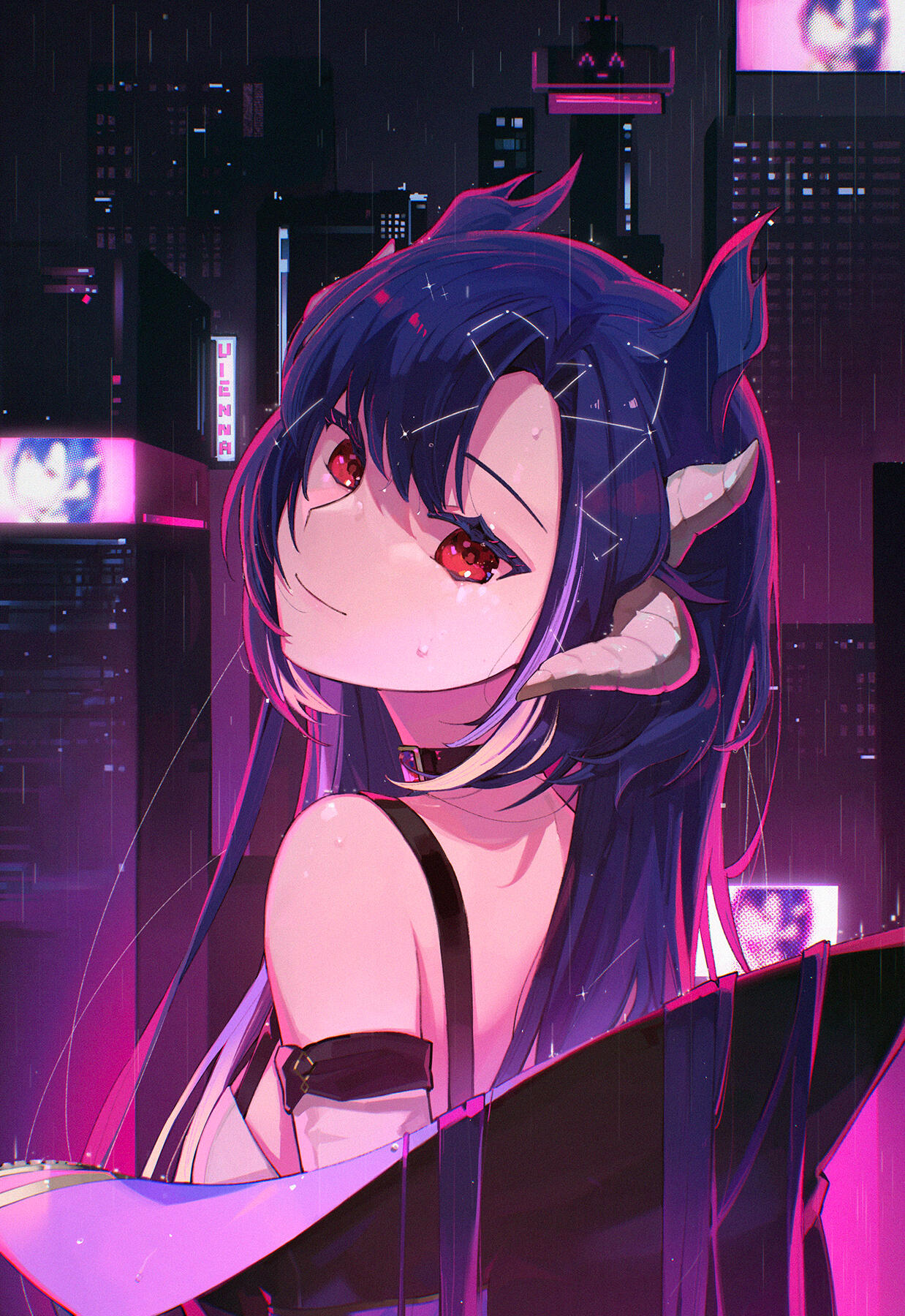 commission for Vienna | New outfit promotion art